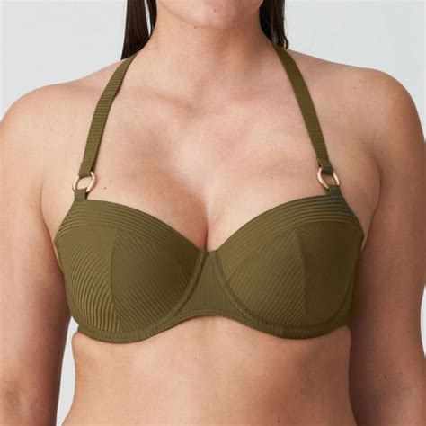 Primadonna Swim Sahara Vorgeformter Balconette Bikini Oberteil Olive