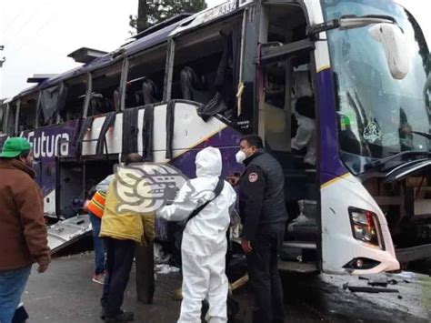 Accidente en la México Toluca deja 10 muertos y 20 heridos