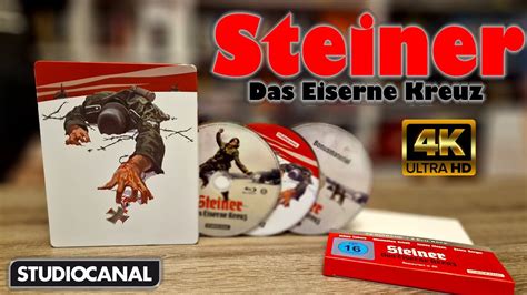 Steiner Das Eiserne Kreuz K Uhd Steelbook Studiocanal Sam Peckinpah