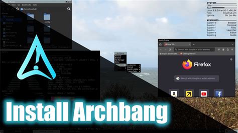 How To Install Archbang Linux Youtube