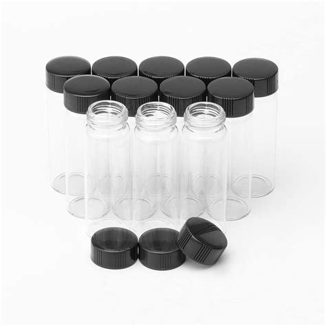 Kesell Pack Of Inches Ml Clear Glass Bottles Storage