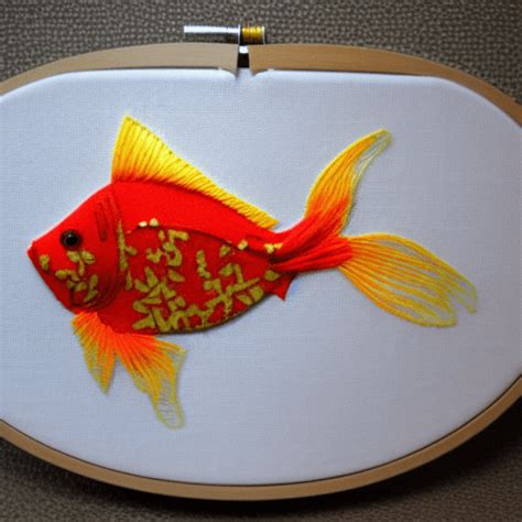 Stylized Realistic Goldfish Digital Graphic · Creative Fabrica