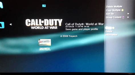 Call Of Duty World At War Ps3 Modmenu No Jailbreak Youtube