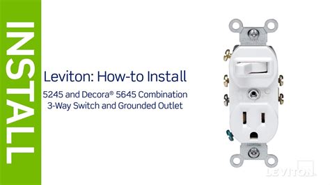 Leviton 3 Way Switch Wiring Instructions