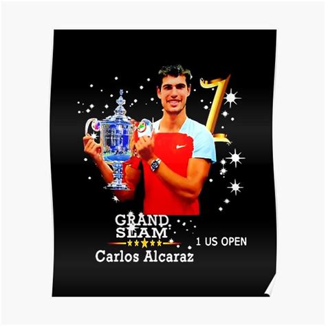 Carlos Alcaraz A Carlos Alcaraz Premium Matte Vertical Poster Sold By