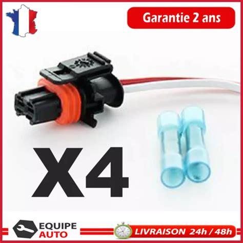 4 CÂBLAGE FAISCEAU Electrique injecteur Bosch 1350885080 1928404072