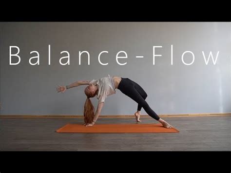 Dynamischer Yoga Flow 35 Minuten für Balance Atmung und fließende