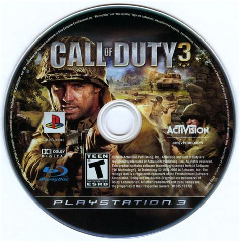 Call Of Duty 3 2006 Box Cover Art Mobygames