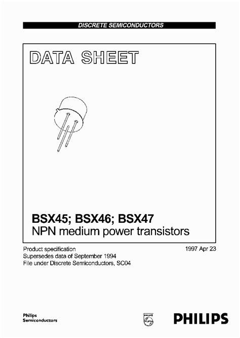 Bsx45 16330740pdf Datasheet Download Ic On Line