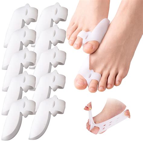 Buy Ekezon Toe Separators Toe Straightener 10 Pack Gel Toe Spreader