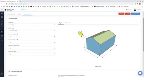 As Nzs Berekeningen Van Windbelasting Skyciv Cloud Software