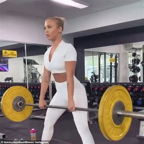 Tammy Hembrow Reveals The Secret To Building A Booty Daily Mail Online