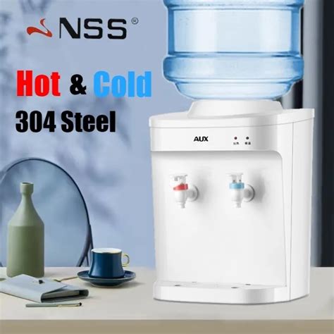 NSS Water Dispenser Hot And Cold Mini Desktop Countertop Cooler Dispenser W Thermoelectric