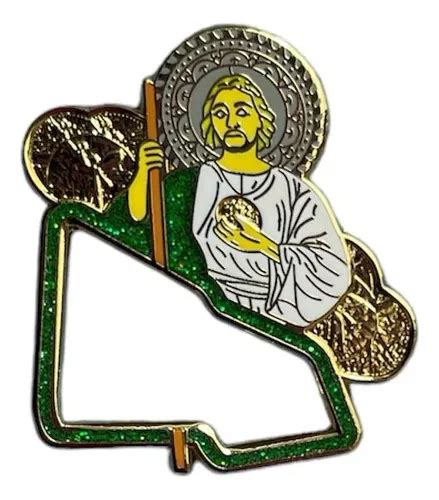 Pin Broche Metálico Para Gorra New Era San Judas Tade Envío gratis