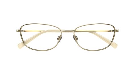 Specsavers Womens Glasses Entry 07 Gold Round Metal Stainless Steel