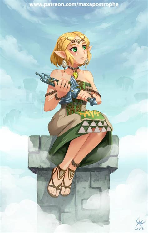 ToTK Zelda by Maxa-art : r/Breath_of_the_Wild