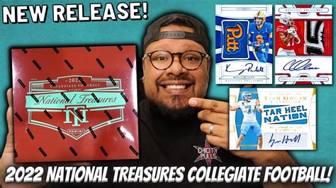 New Release 2022 Panini National Treasures Collegiate Football Hobby