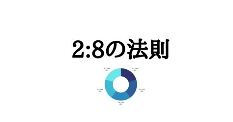 2：8の法則について｜秀道｜ノマド主夫｜日常に変化を求めたくなる記事を執筆📝｜note