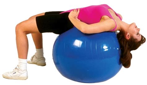 Cando Inflatable Stability Exercise Yoga Ball Orange 22 55 Cm