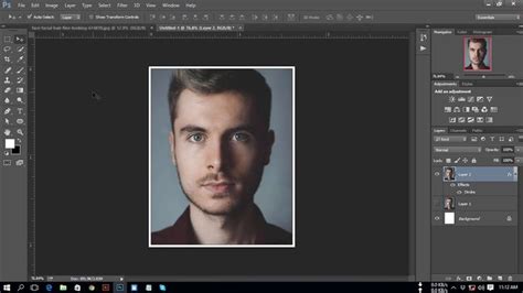 How To Create Passport Size Photo Easily In Adobe Photoshop Cc A To Z