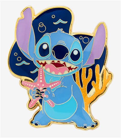 Stitch Starfish Boxlunch Lilo Stitch Loungefly Disney Pin