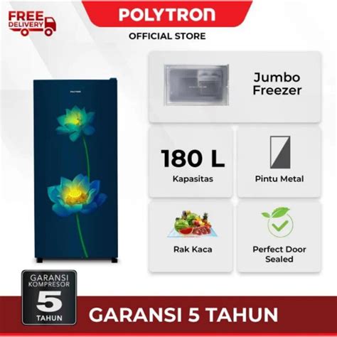 Jual Kulkas Pintu Polytron Prb Shopee Indonesia