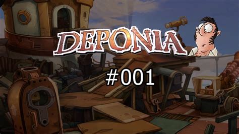 Lets Play Deponia 001 HD Ein Schrottiges Willkommen und Tschüss