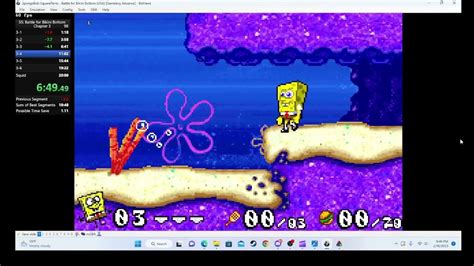 Spongebob Squarepants Battle For Bikini Bottom Gba Chapter 3 In 185827 World Record