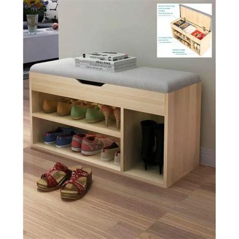 ComfyStep Shoe Storage Bench | Modern Storage Stool | Doorpey.com