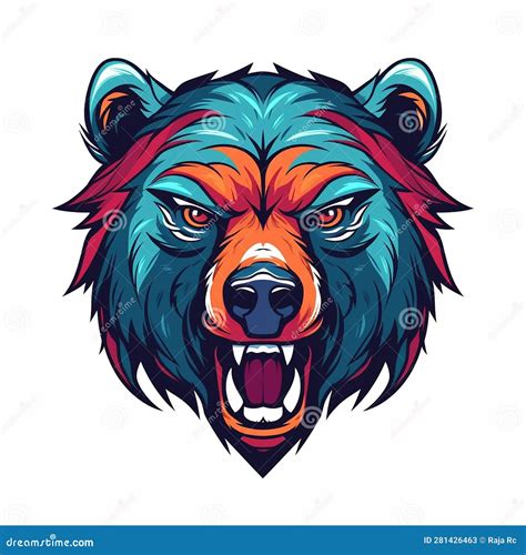 Bear logo stock illustration. Illustration of animal - 281426463