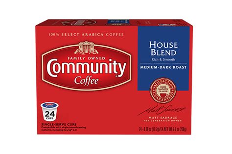 Community Coffee House Blend Coffee 24 To 144 Count Keurig K Cups Pick