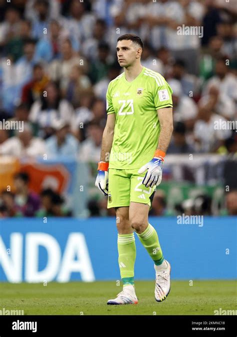 Lusail City Argentina Goalkeeper Damian Martinez During The Fifa