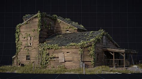 Procedural Abandoned House With Geometry Nodes By Null Dispatch