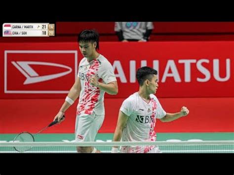 Terlalu Meremehkan Leo Rolly Daniel Marthin Vs Aaron Chia Soh Wooi