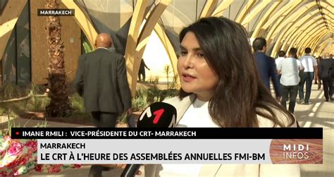 Vidéo Marrakech Le CRT à l heure des Assemblées annuelles FMI BM