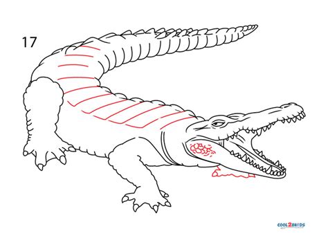 How To Draw A Crocodile Comment Dessiner Un Crocodile Easy Drawings | Porn Sex Picture