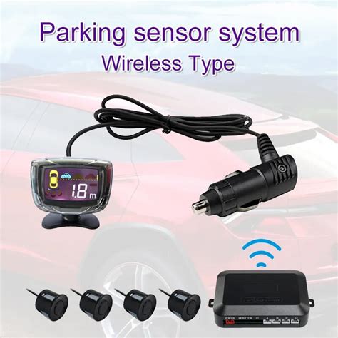 Navifly Carro Sem Fio Sensor De Estacionamento Parktronic Carro Display