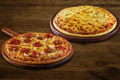 Order Chicken Tikka And Double Cheese Margherita Pizza Combo 11 Inch