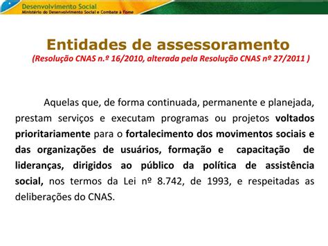 Ppt Departamento Da Rede Socioassistencial Privada Do Suas Powerpoint