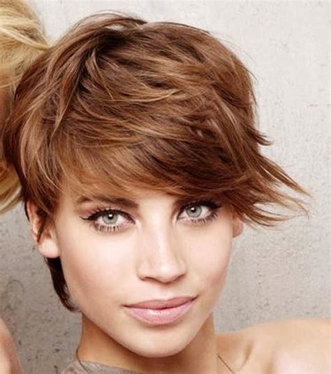 Short Pixie Haircuts Brown Hair