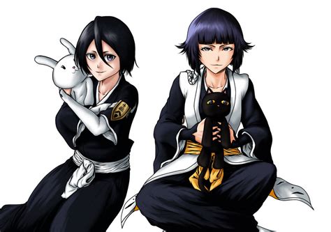 Commission Rukia And Soi Fon With Plushies By Chris Jin On Deviantart