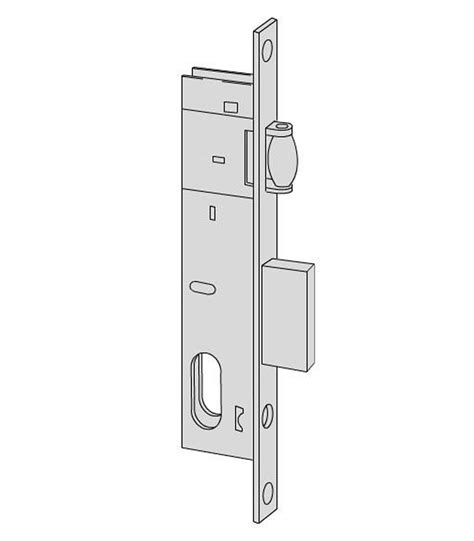 Serrure Mortaiser Avec Rouleau Et Lancer Cisa Axe Mm