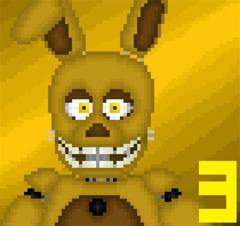 O Modelo Demo Dos Sprites De Spring Bonnie Five Nights At Freddys Pt