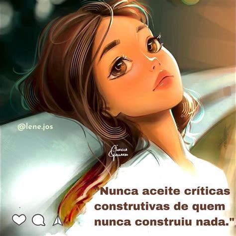 Roselene Santos on Instagram Nunca aceite críticas construtivas de