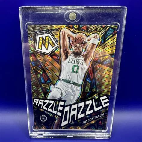 Panini Mosa Que Jayson Tatum Tui Celtique Blouissant Hit