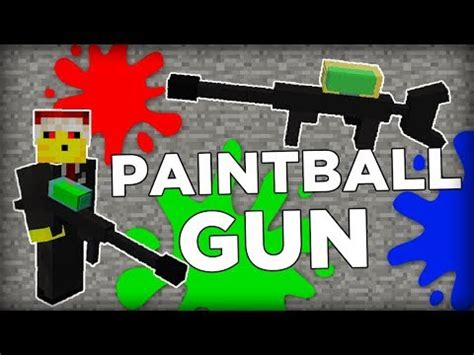 Paintball Gun Datapack Minecraft 1 13 Cimap Minecraft