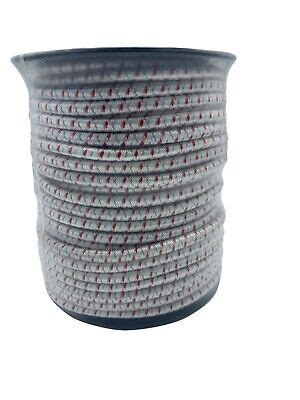 Electric Fence Bungee Bungy Cord Mm X M White Fence Poly Rope Wire