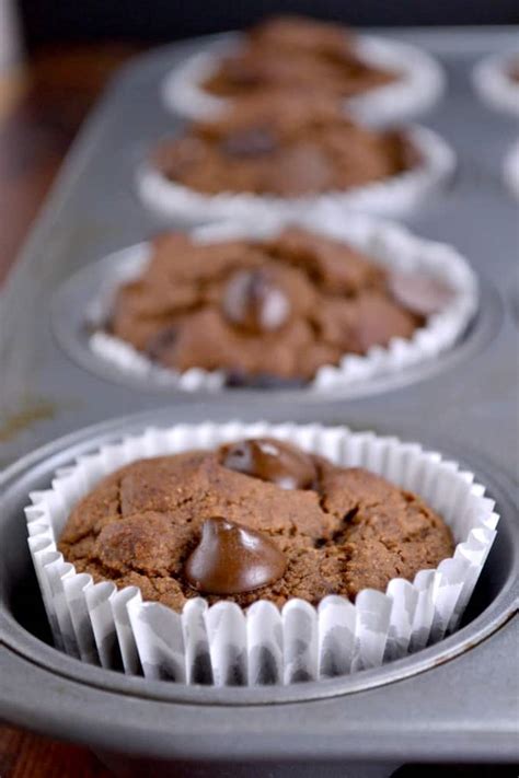 Chocolate Chocolate Chip Muffins Recipe With Protein Powder