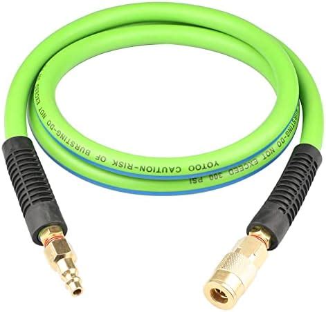 Wynnsky Hybrid Lead In Air Hose X In Mnpt Ball Swivel X