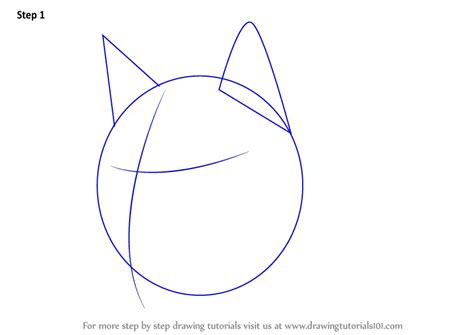 Printable Wolf Ears Template